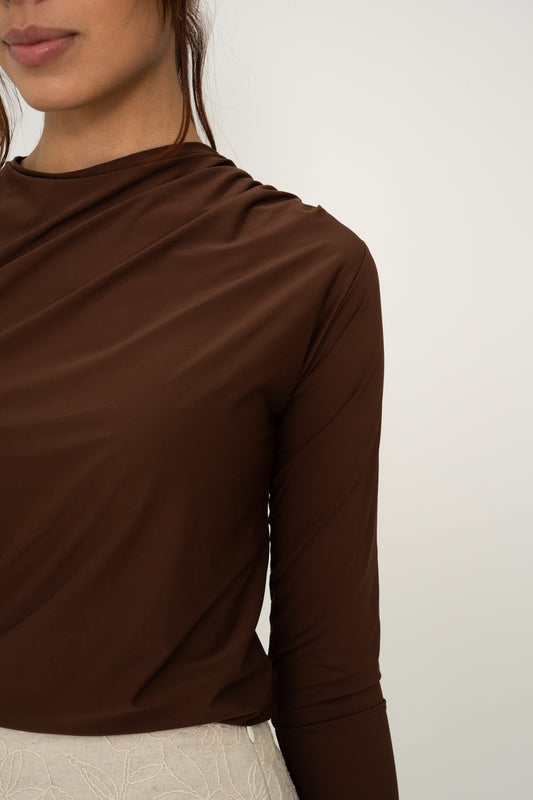 Blusa Drapeada